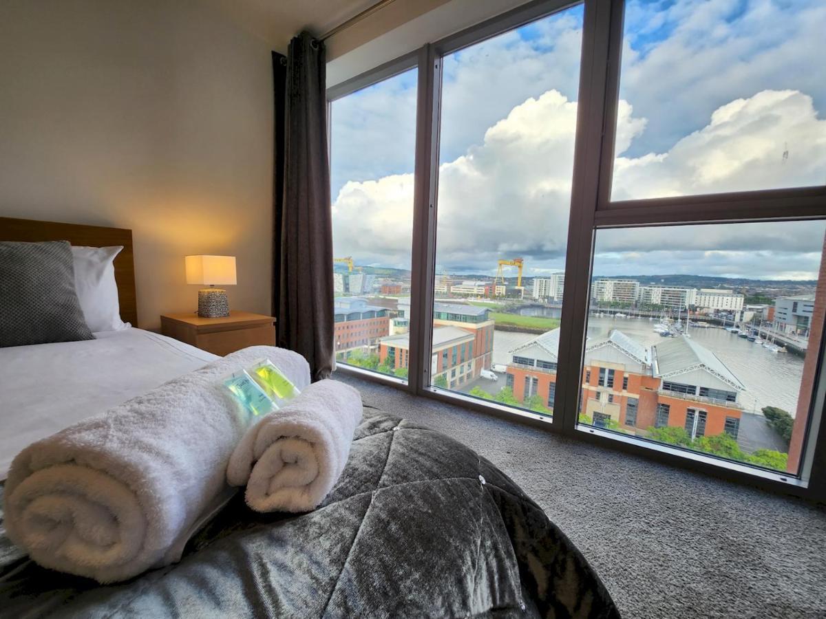 ベルファストPass The Keys Stunning Penthouse With Balcony Sunset Viewsアパートメント エクステリア 写真