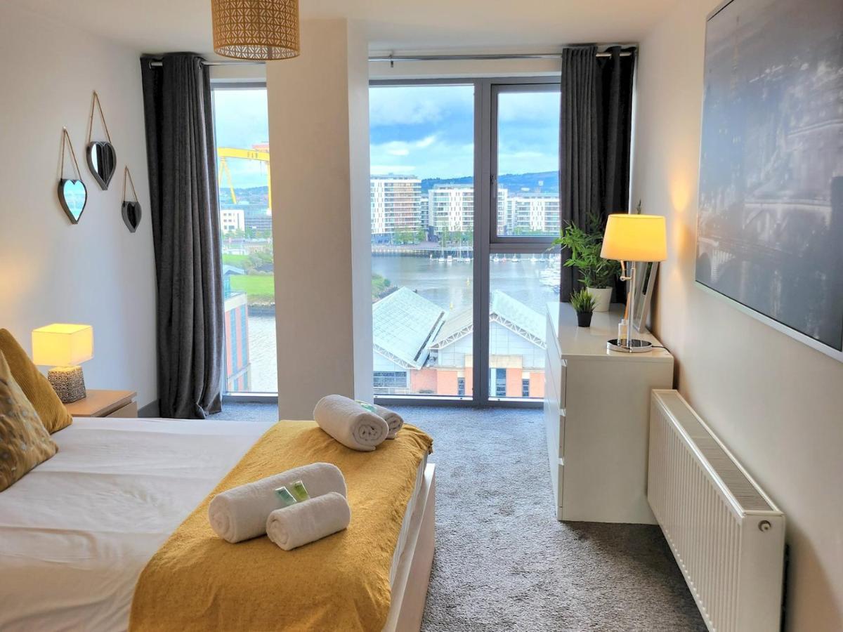 ベルファストPass The Keys Stunning Penthouse With Balcony Sunset Viewsアパートメント エクステリア 写真